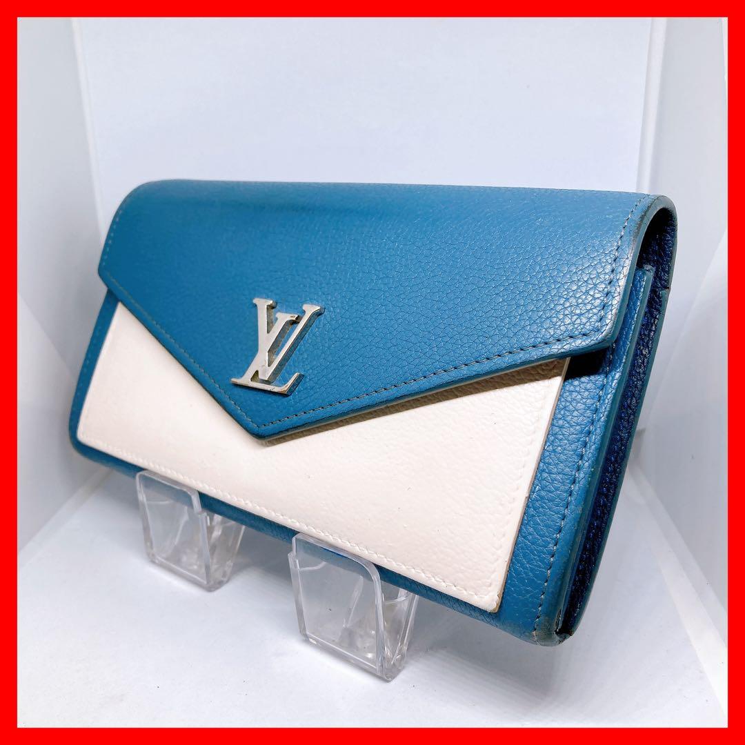 592 ルイヴィトン モノグラム　長財布　折り財布　ポルトフォイユマイクロミー