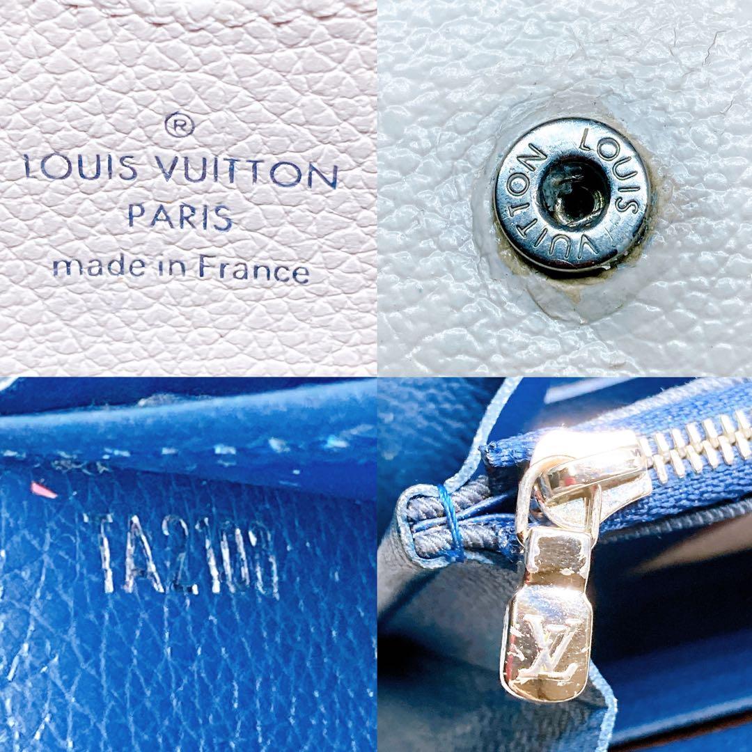 592 ルイヴィトン モノグラム　長財布　折り財布　ポルトフォイユマイクロミー