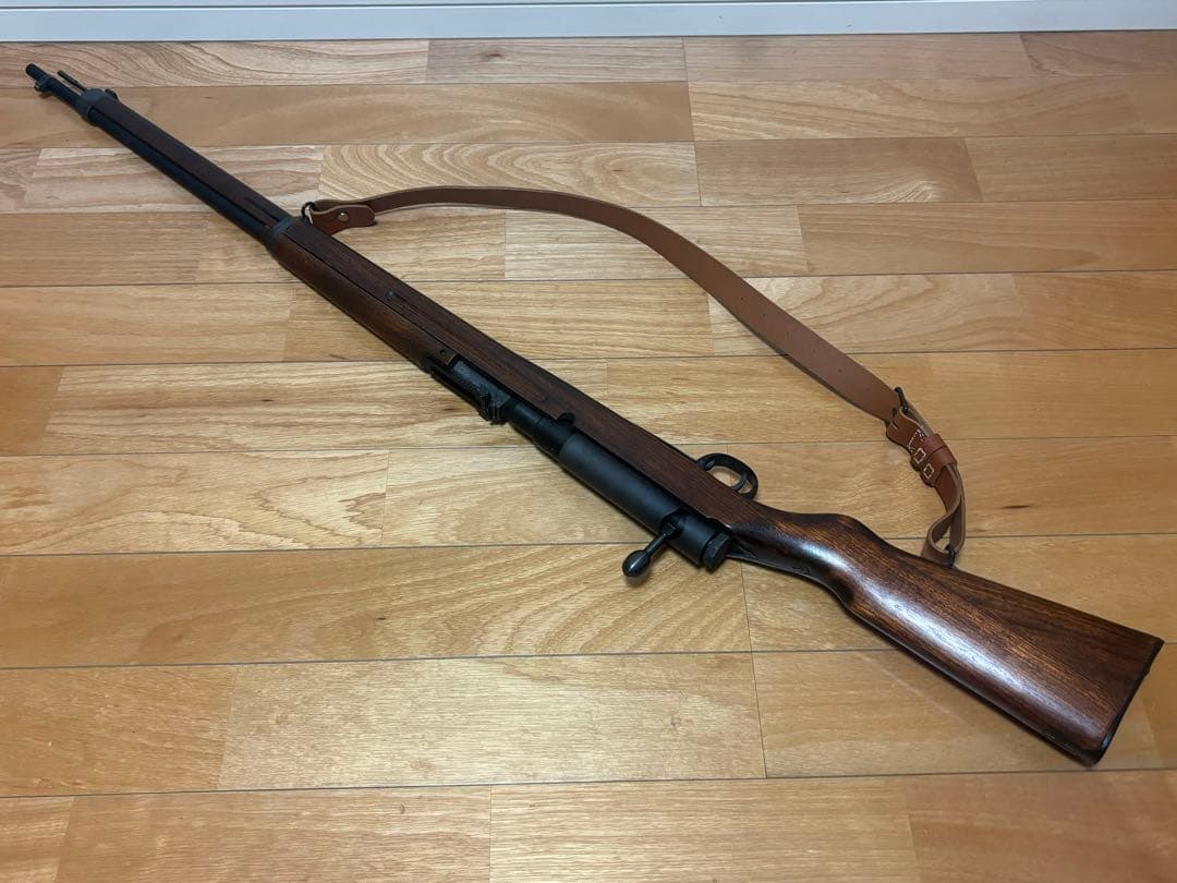 K.T.W. 三八式歩兵銃 ASGK認定 安全弾速適合品 エアガン おまけ付き