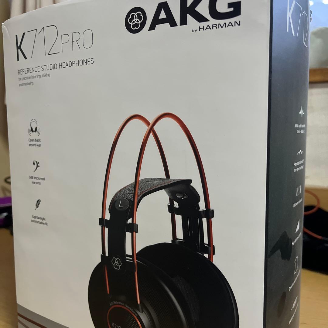 ヘッドホン akg k712 pro