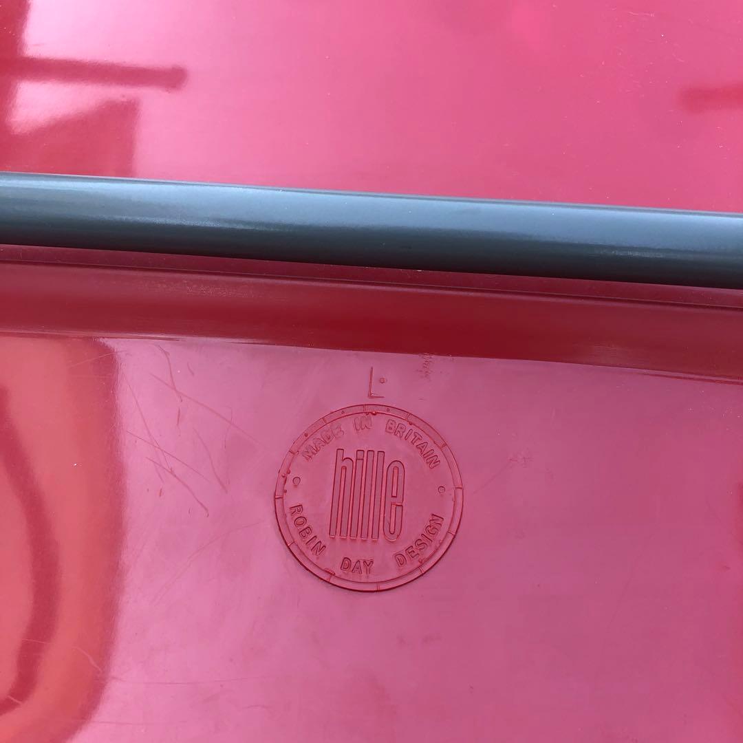 ROBIN DAY POLYSIDE CHAIR /レッド　ダイニングチェア