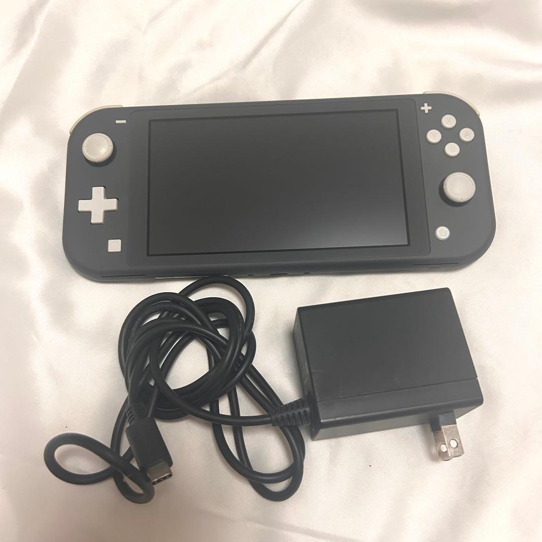 switch lite グレー 充電器