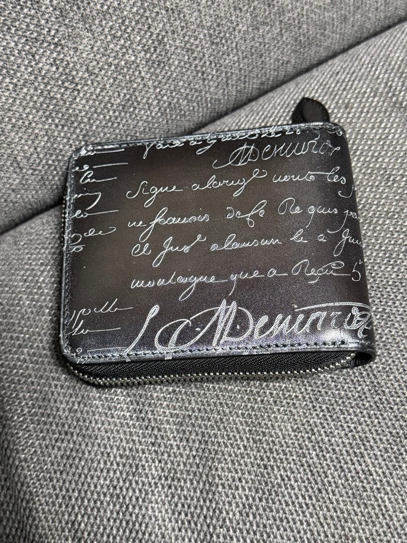 Berluti ベルルッティ イタウバ コンパクト ジップウォレット パティーヌ