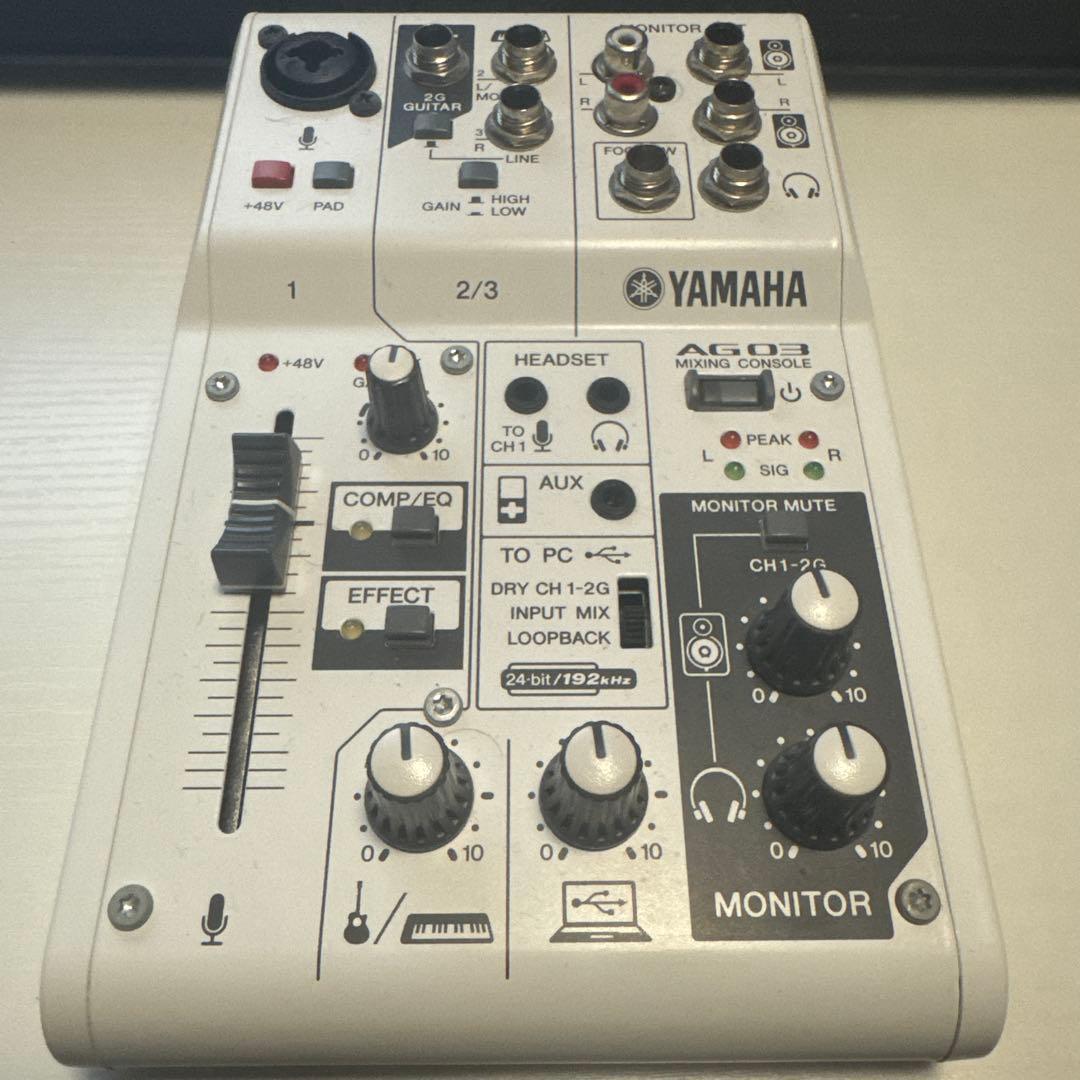 YAMAHA AG03 オーディオインターフェイス