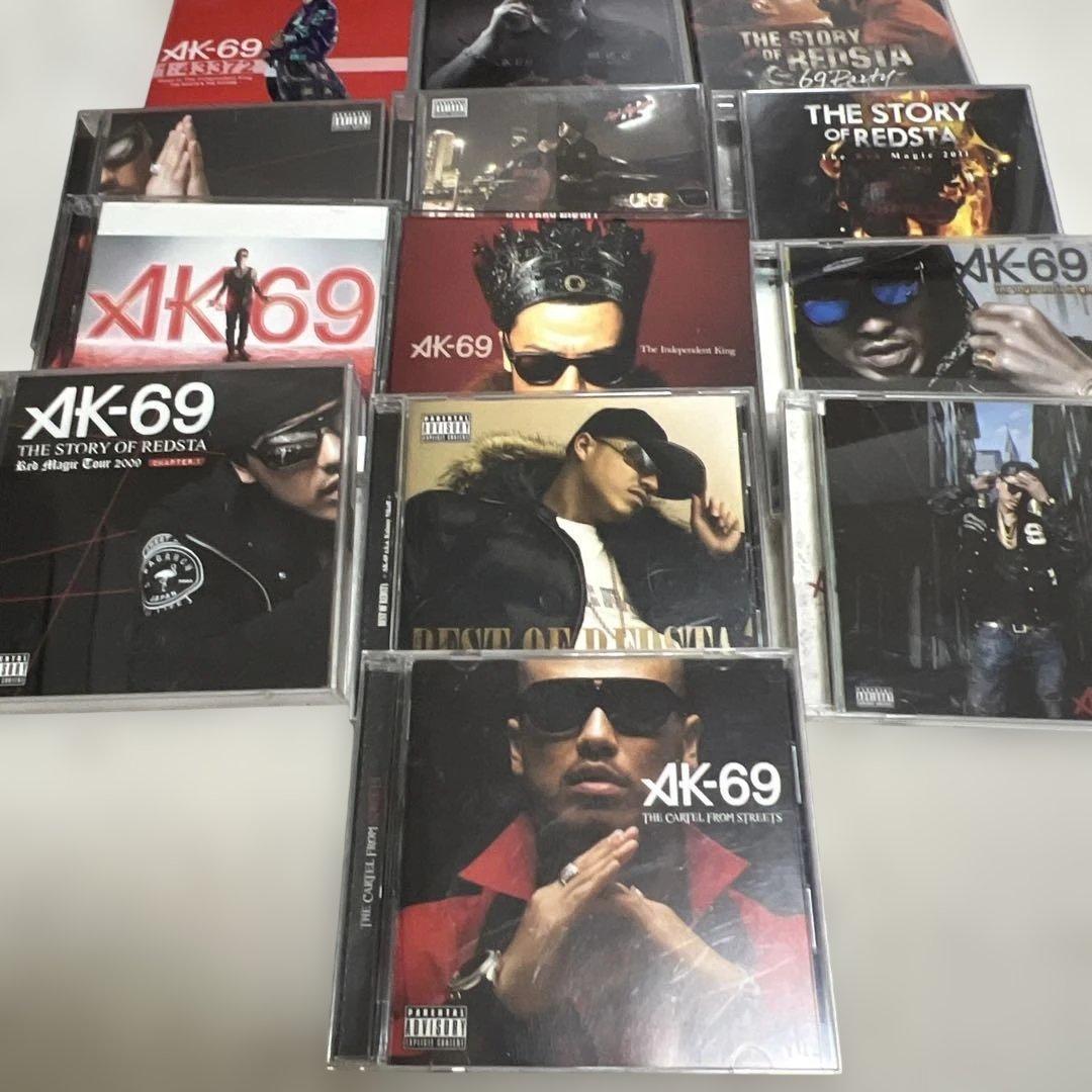 【豪華13点セット】AK-69 CD/DVD まとめ売り アルバム・ライブ映像