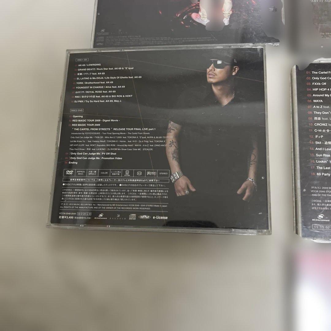 【豪華13点セット】AK-69 CD/DVD まとめ売り アルバム・ライブ映像