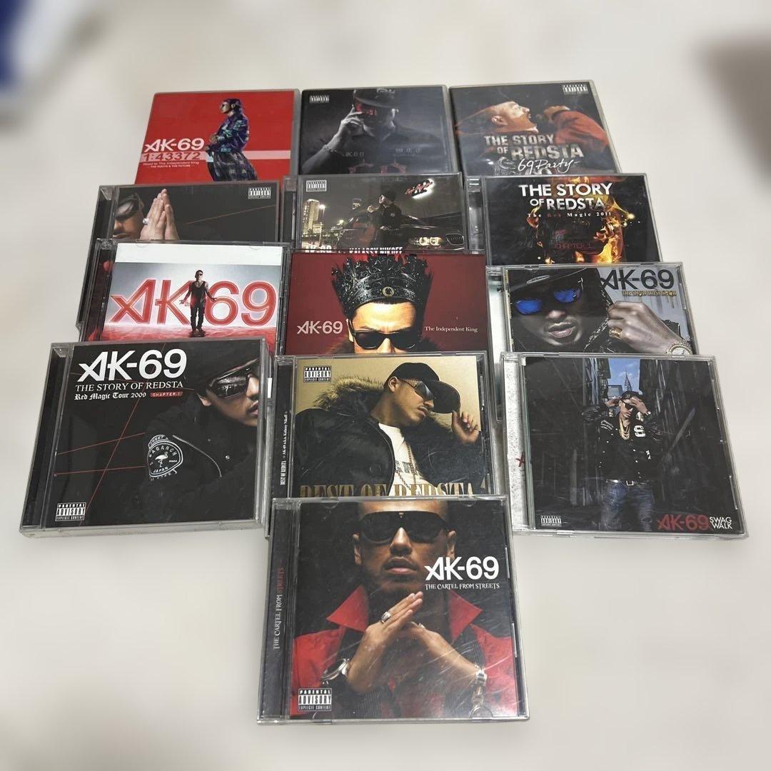 【豪華13点セット】AK-69 CD/DVD まとめ売り アルバム・ライブ映像