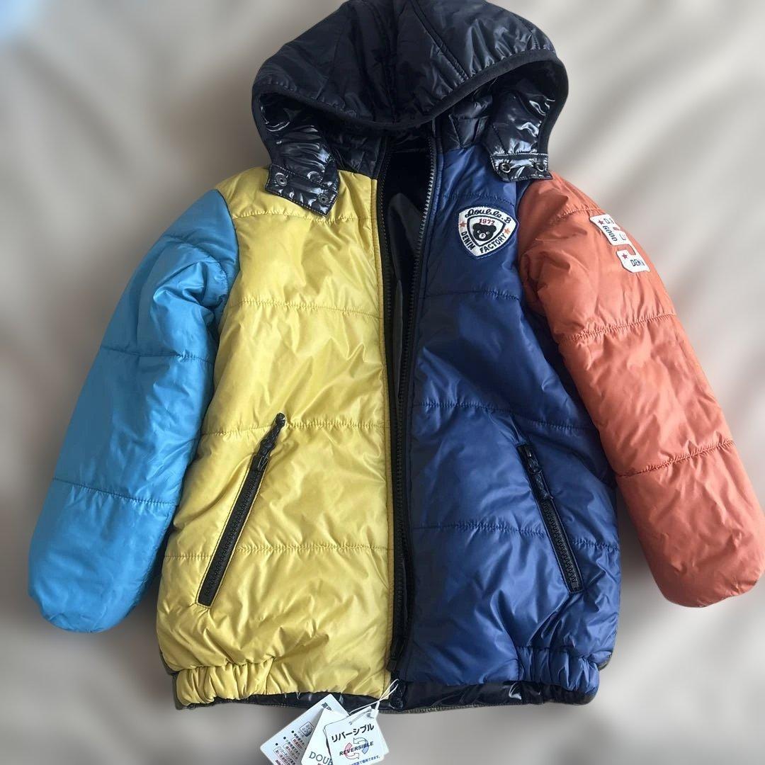 ○専用商品です【ダブルビー】ダウンジャケット　120サイズ　リバーシブル