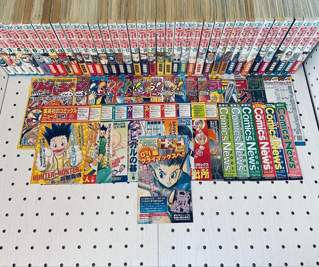 【全巻初版】ハンターハンター ★ 帯付き・チラシ付き+ おまけ