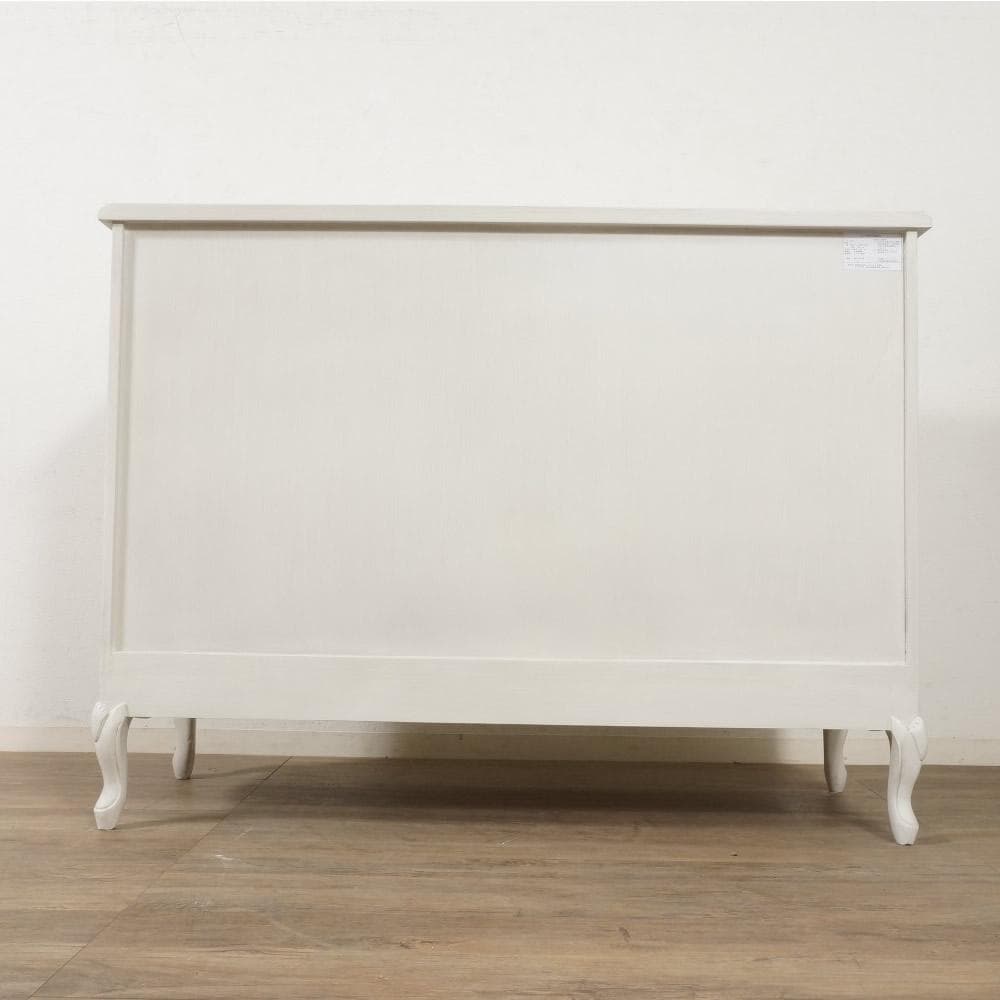 フォロー割【新品】ハンプトンシリーズ　猫脚　アンティークホワイト　チェスト