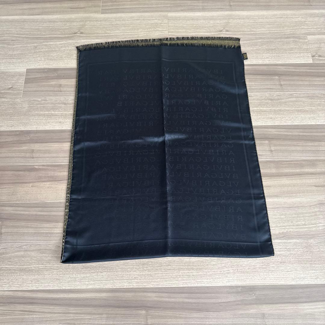 【新品未使用】イタリア製BVLGARI ストール