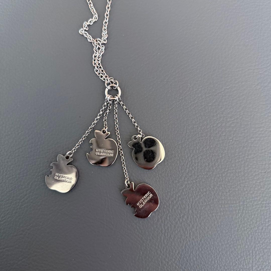 極美品✨ ヒステリックグラマー SKULL APPLE ネックレス