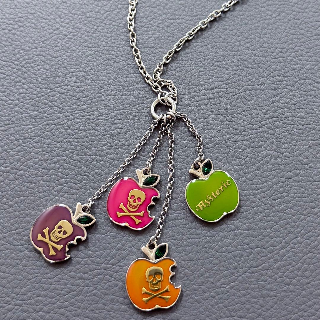 極美品✨ ヒステリックグラマー SKULL APPLE ネックレス