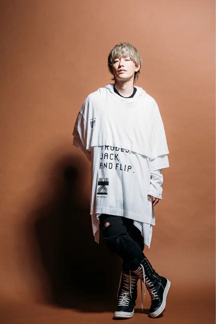 JULIUS 17FW レイヤードカットソー