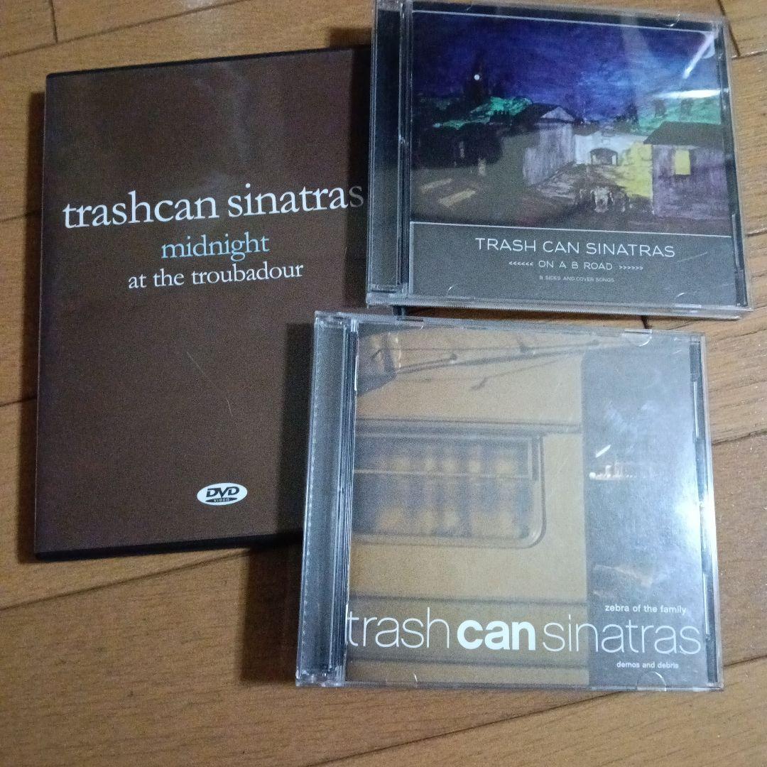 trash can sinatras デモ、B面2枚セット　+ ライブDVD1枚