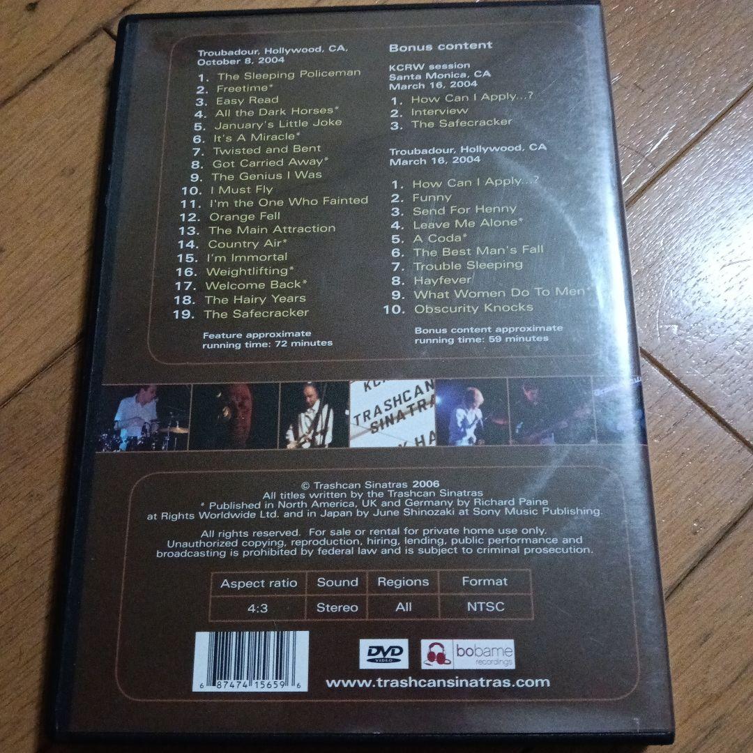 trash can sinatras デモ、B面2枚セット　+ ライブDVD1枚