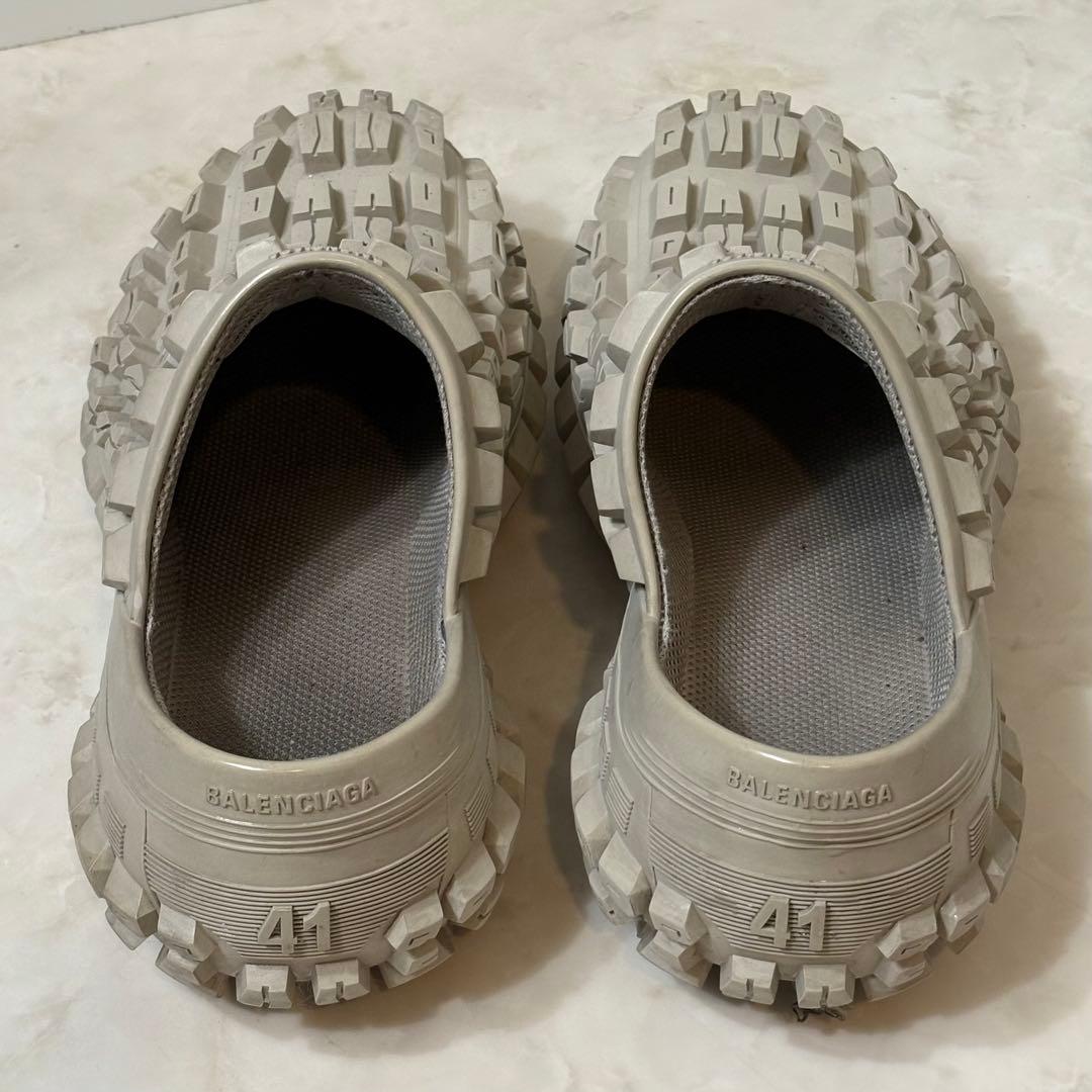 靴 balenciaga bouncer defender clog sandal