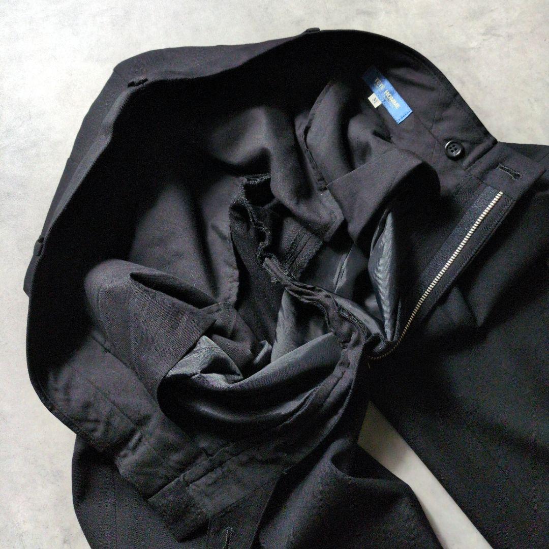 ✨️美品✨️ TETE HOMME 加藤和孝 ダブル ブラック スーツ 舘ひろし