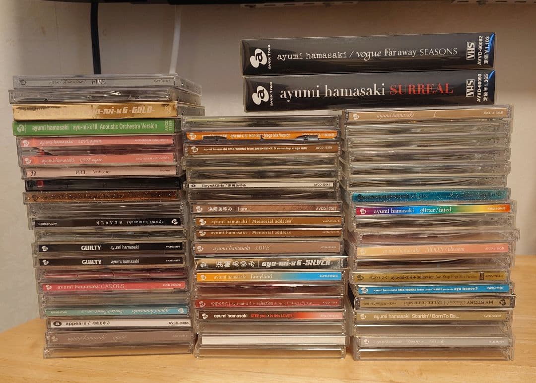 浜崎あゆみ CD DVD VHS コレクション 合計48SETまとめ売り