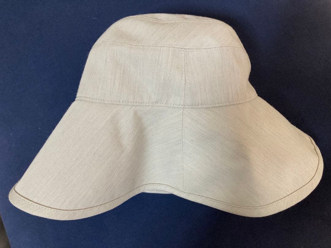 ほぼ未使用　サンバリア100 ナチュラルハット アイボリー　M