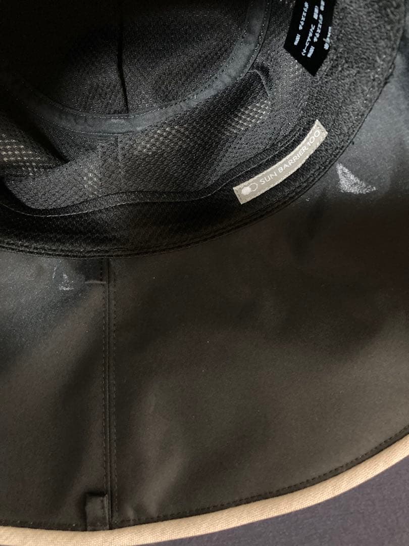 ほぼ未使用　サンバリア100 ナチュラルハット アイボリー　M