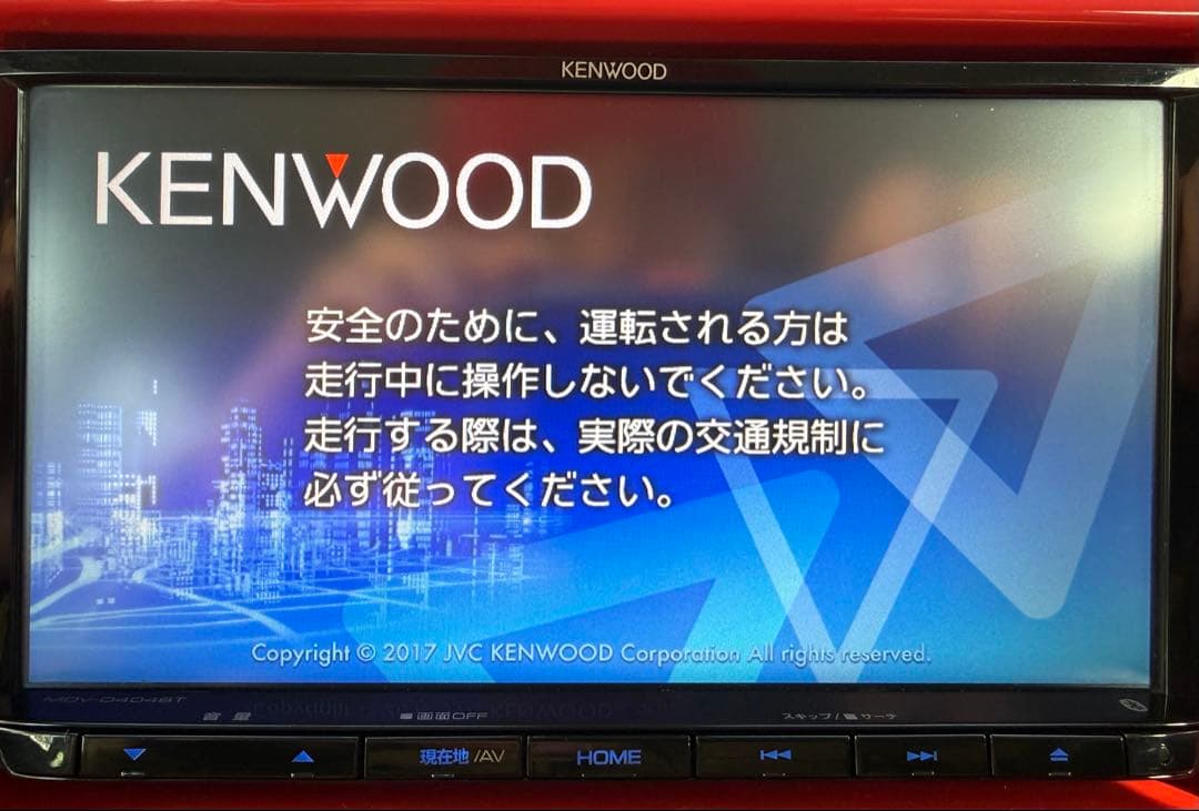 KENWOOD MDV-D404BT Bluetoothユニット　美品・格安