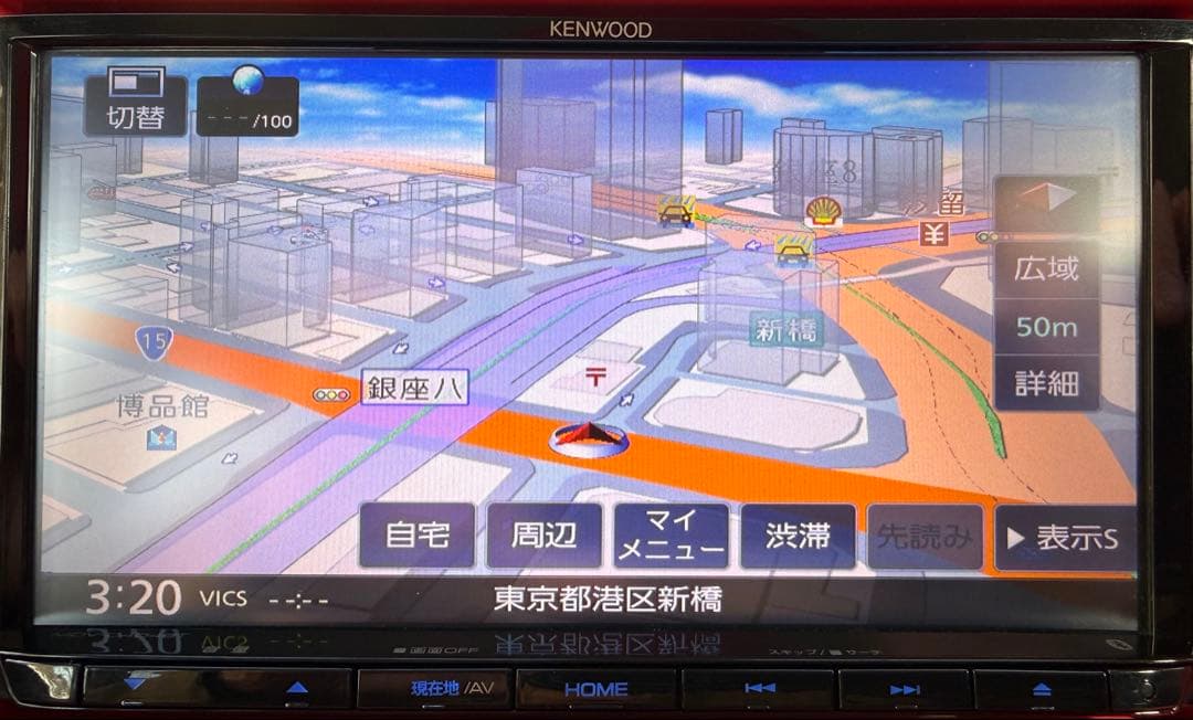 KENWOOD MDV-D404BT Bluetoothユニット　美品・格安