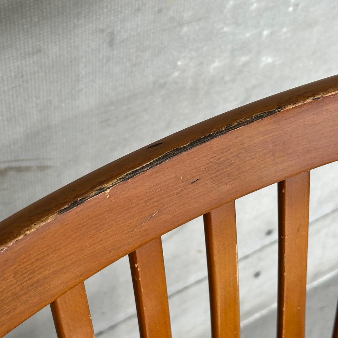 ✦昭和レトロ✦ karimokuカリモク 旧カタカナロゴ ダイニングチェア