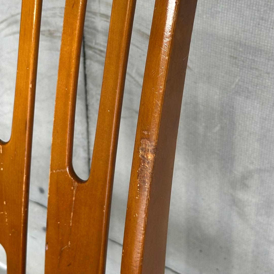 ✦昭和レトロ✦ karimokuカリモク 旧カタカナロゴ ダイニングチェア