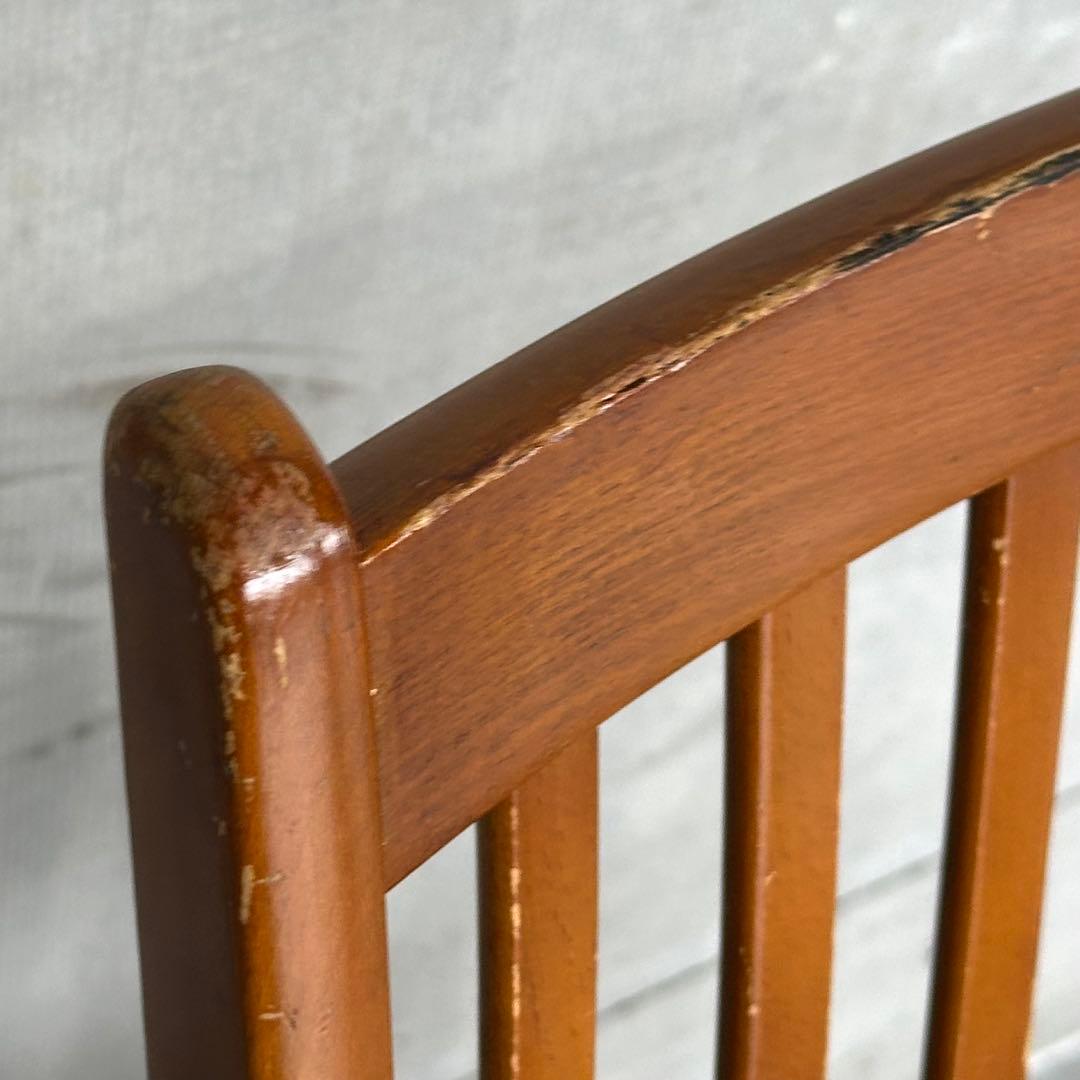 ✦昭和レトロ✦ karimokuカリモク 旧カタカナロゴ ダイニングチェア