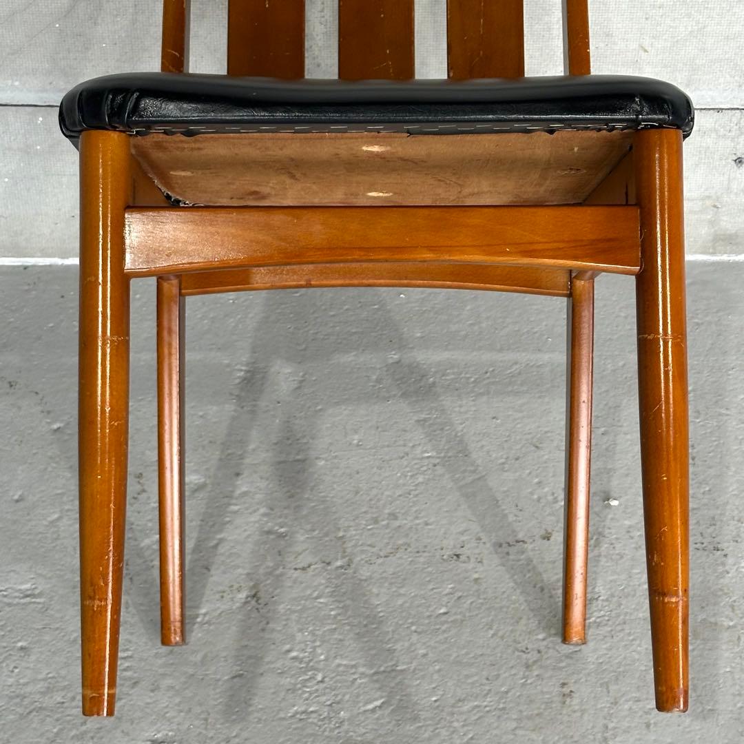 ✦昭和レトロ✦ karimokuカリモク 旧カタカナロゴ ダイニングチェア