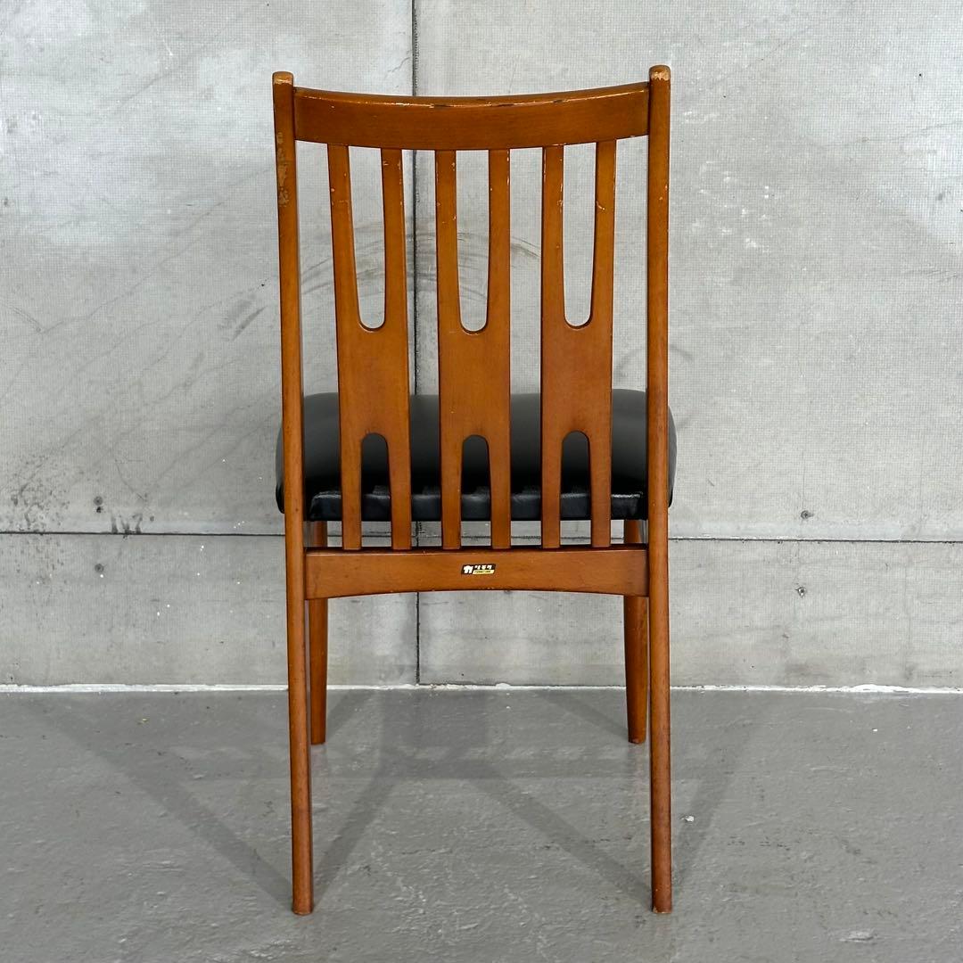 ✦昭和レトロ✦ karimokuカリモク 旧カタカナロゴ ダイニングチェア