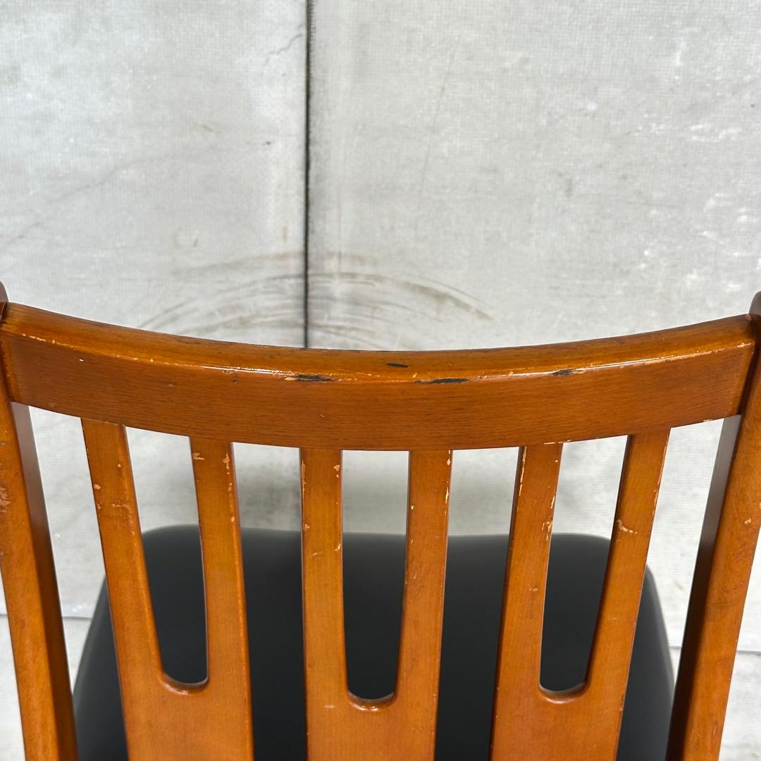 ✦昭和レトロ✦ karimokuカリモク 旧カタカナロゴ ダイニングチェア