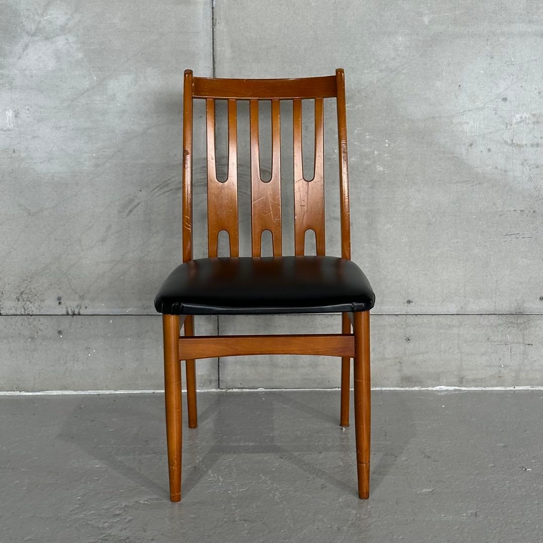 ✦昭和レトロ✦ karimokuカリモク 旧カタカナロゴ ダイニングチェア