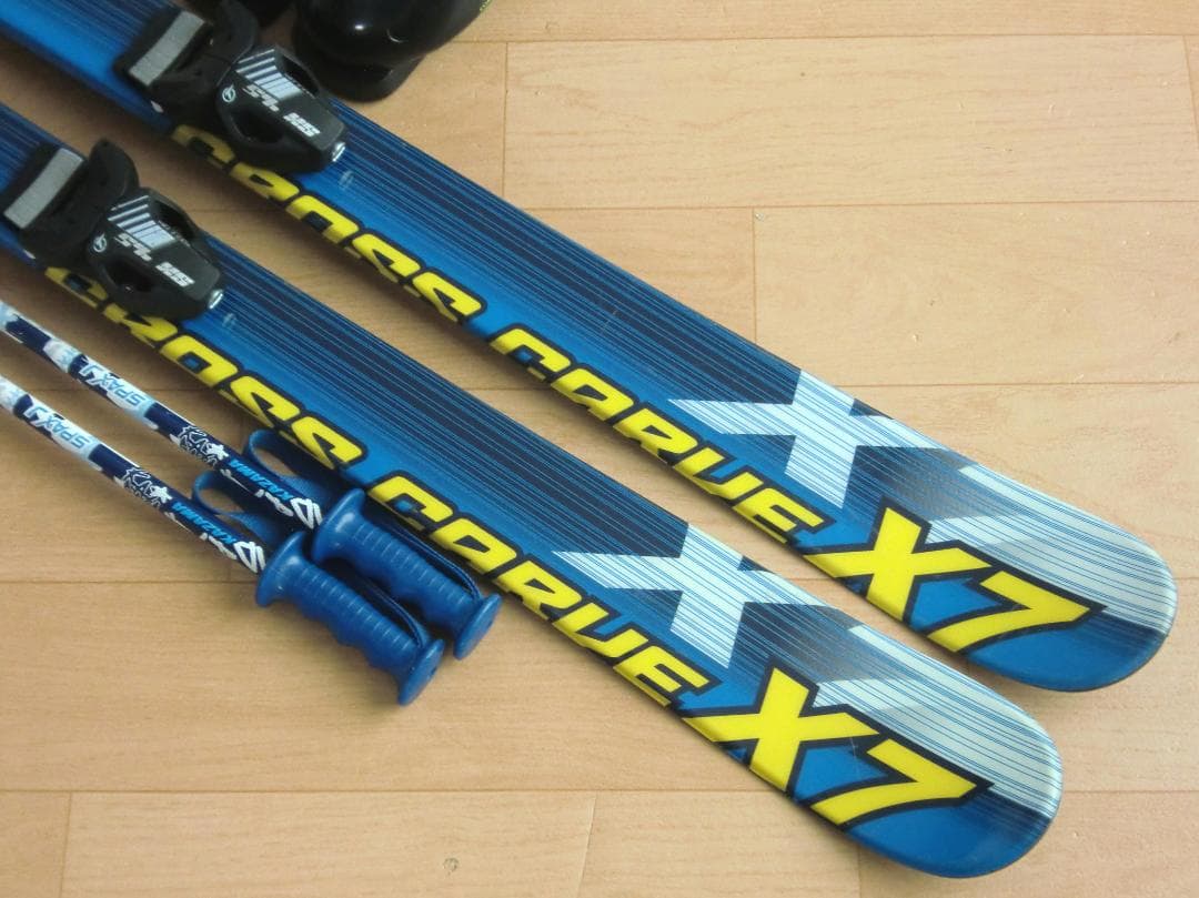 ■■11月限定■送料無料■XERES＋Hart■子供用スキーセット128/23■