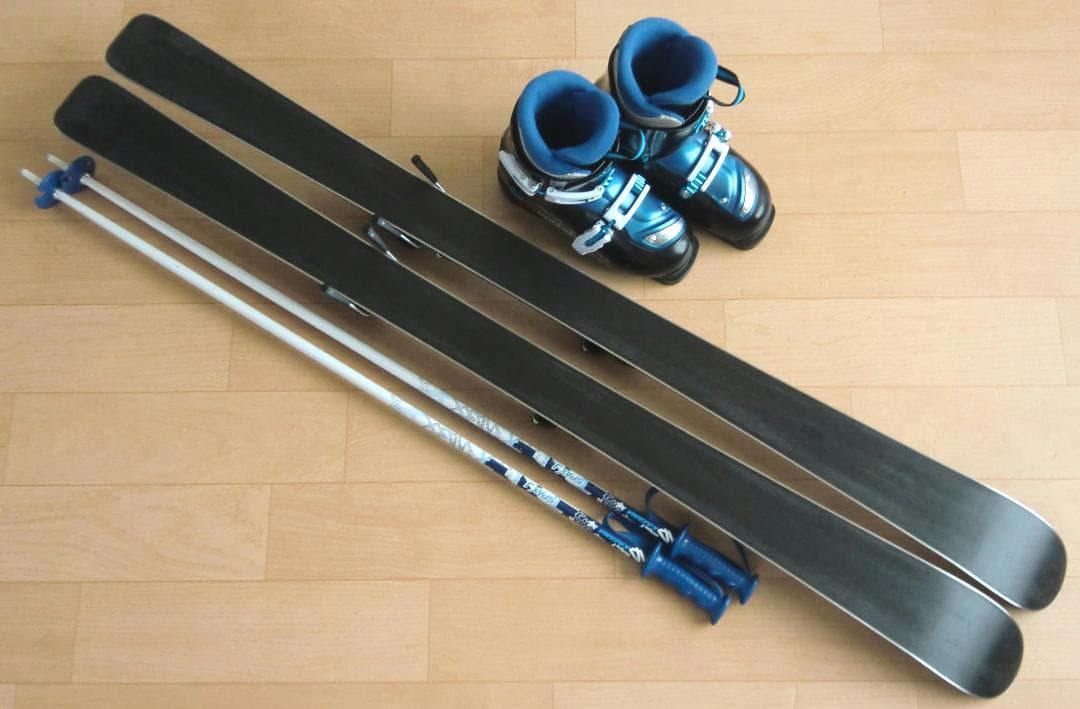 ■■11月限定■送料無料■XERES＋Hart■子供用スキーセット128/23■