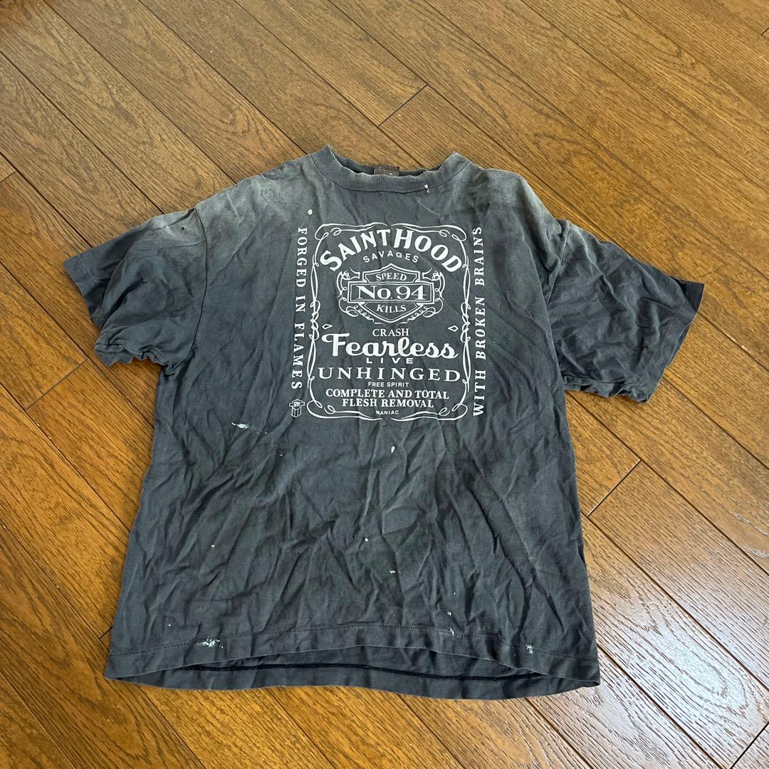 セントマイケル　ネイバーフッド　Saint Hood ダークグレー Tシャツ L