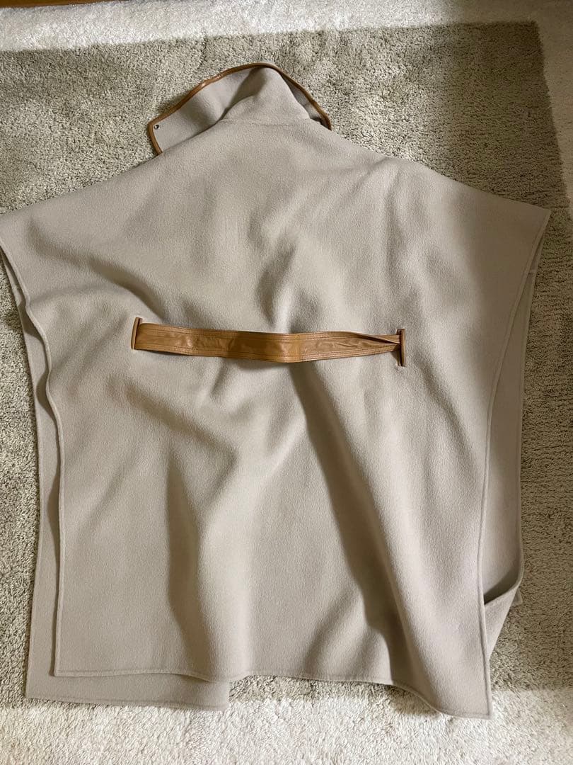 COACH 　コーチ　◆　ウールカシミヤベージュ ケープコート　ポンチョ