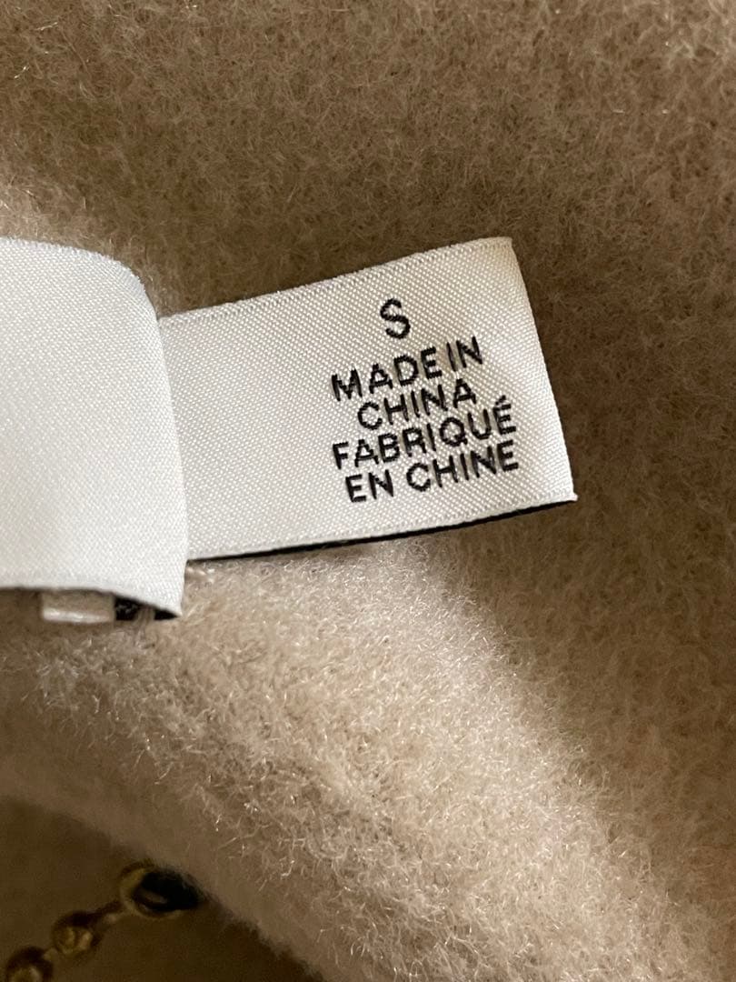 COACH 　コーチ　◆　ウールカシミヤベージュ ケープコート　ポンチョ