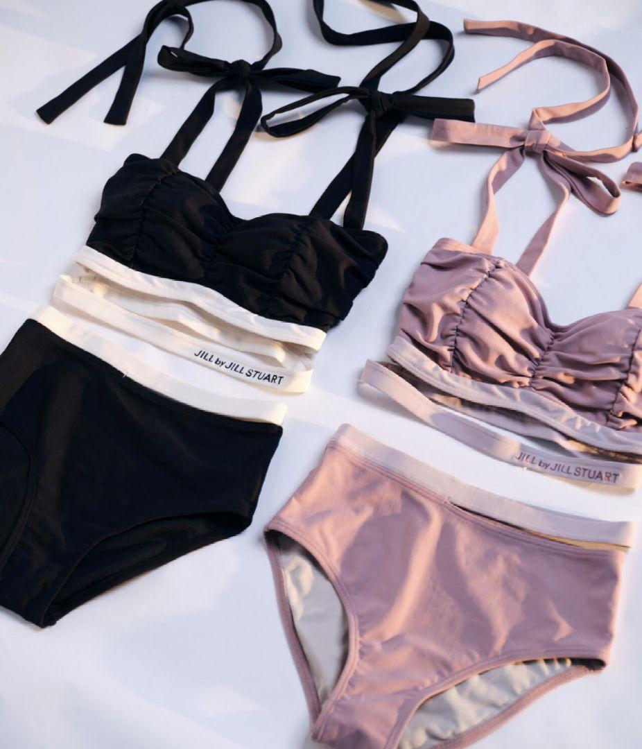 【新品】ジルバイジルスチュアート　カットアウトリボンビキニ　ピンク