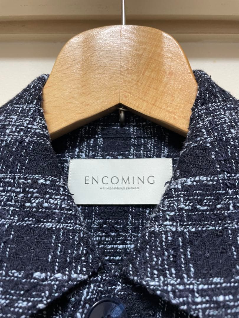 ジャケット・アウター ENCOMING 24SS WELT POCKET SHIRTS JACKET