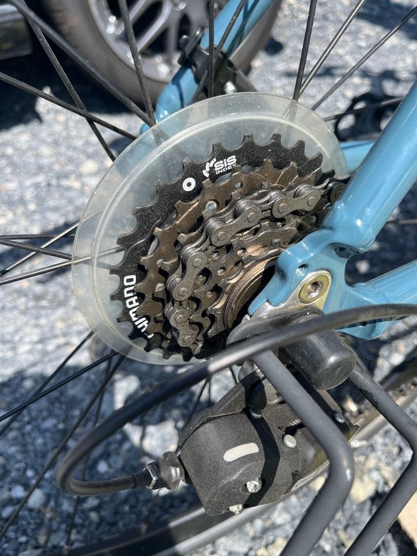 カグラ(KAGRA) クロスバイク ダークブルー　引き取りの方限定