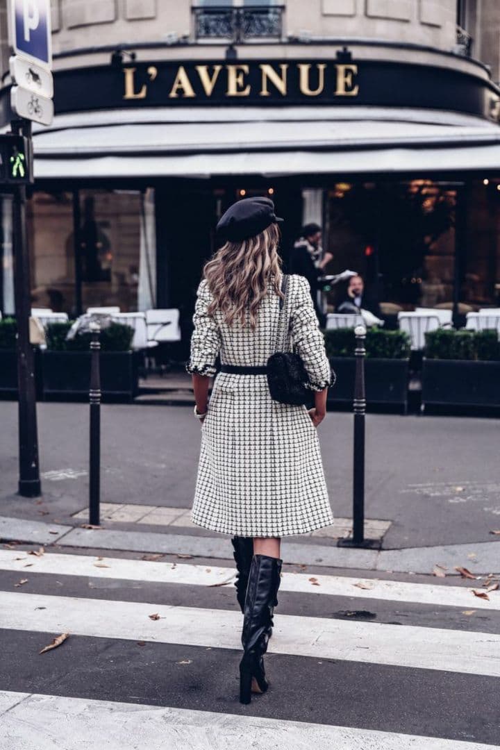 シャネル♥お上品なバイカラーの素敵コート・ジャケット♥綺麗です♥