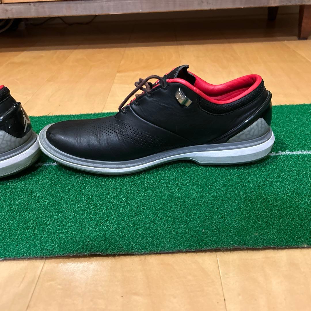 ナイキゴルフシューズ　ジョーダン ADG 4 Jordan ブラック/レッド