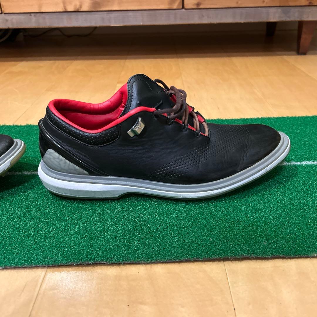 ナイキゴルフシューズ　ジョーダン ADG 4 Jordan ブラック/レッド