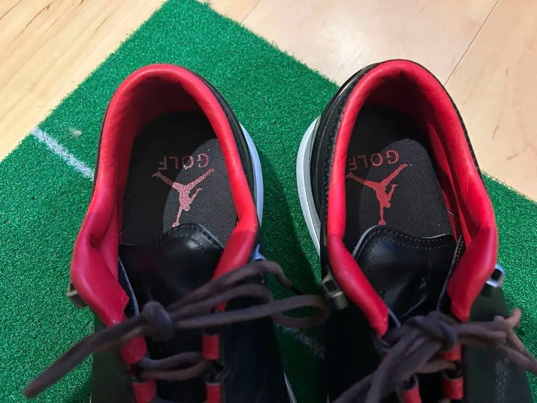 ナイキゴルフシューズ　ジョーダン ADG 4 Jordan ブラック/レッド