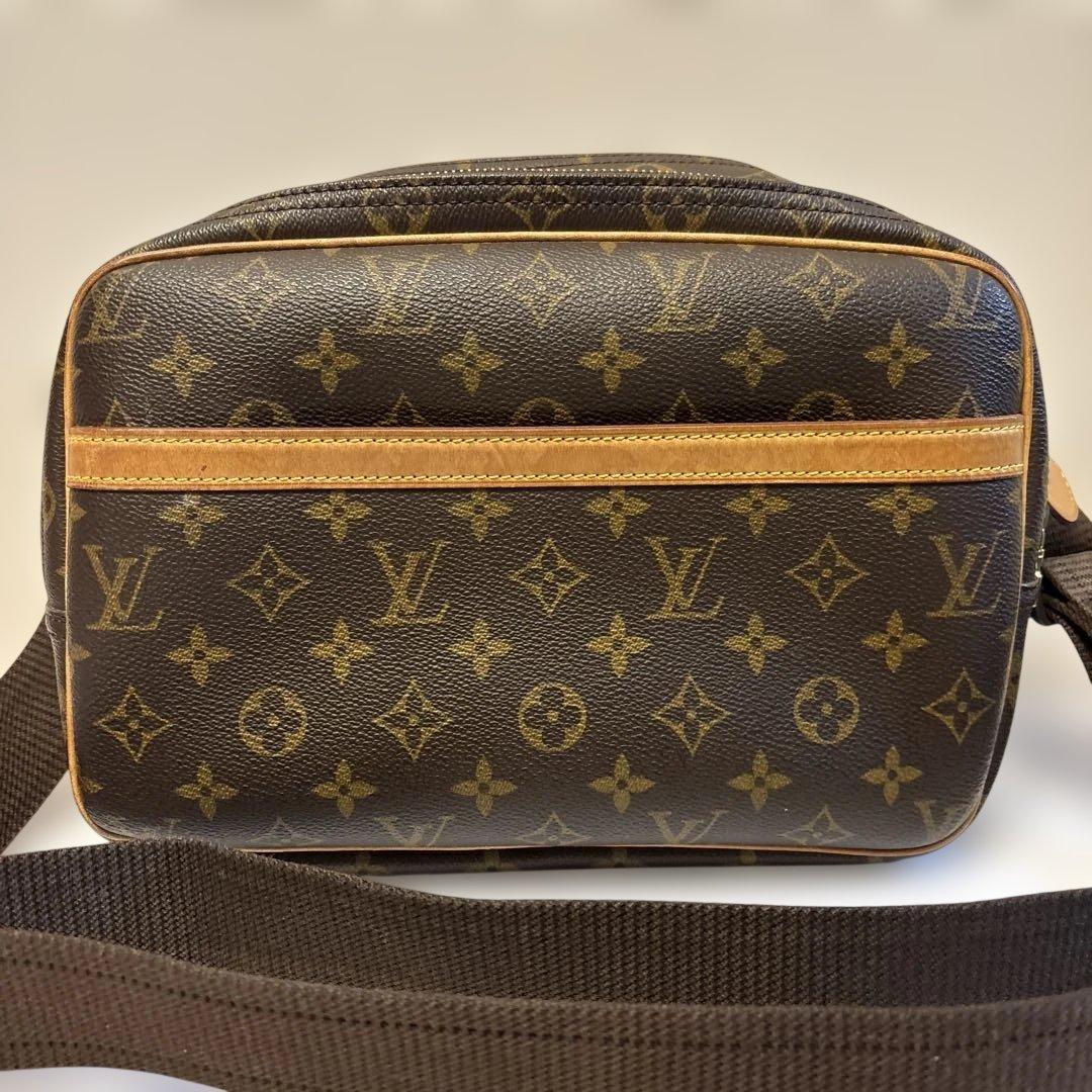 ルイ・ヴィトン モノグラム　リポーターPM 保存袋付き　美品