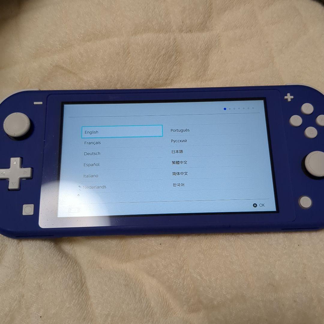 Nintendo Switch Lite 青色 + ゲームソフト