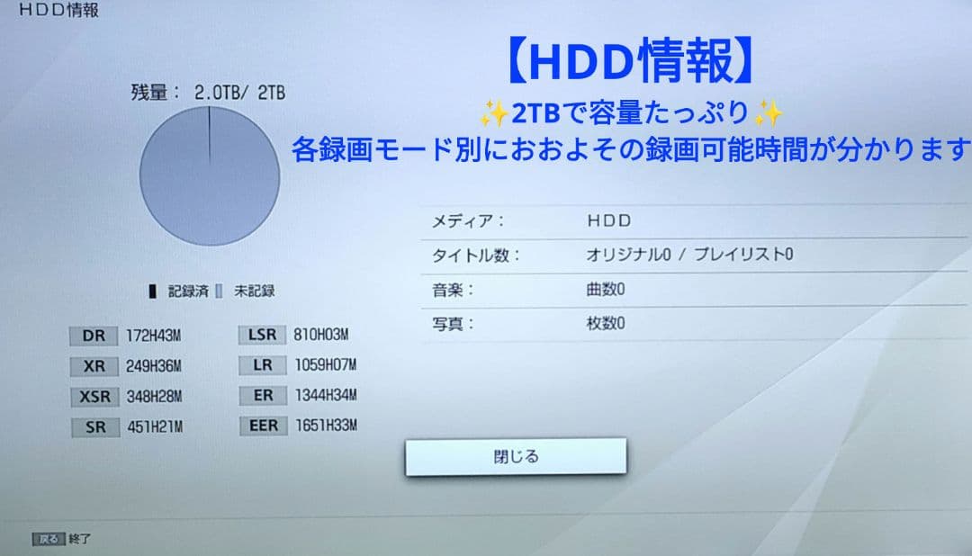 超美品！超良品！2TB！W録！4KUPコンバート！SONY BDZ-ZW1000