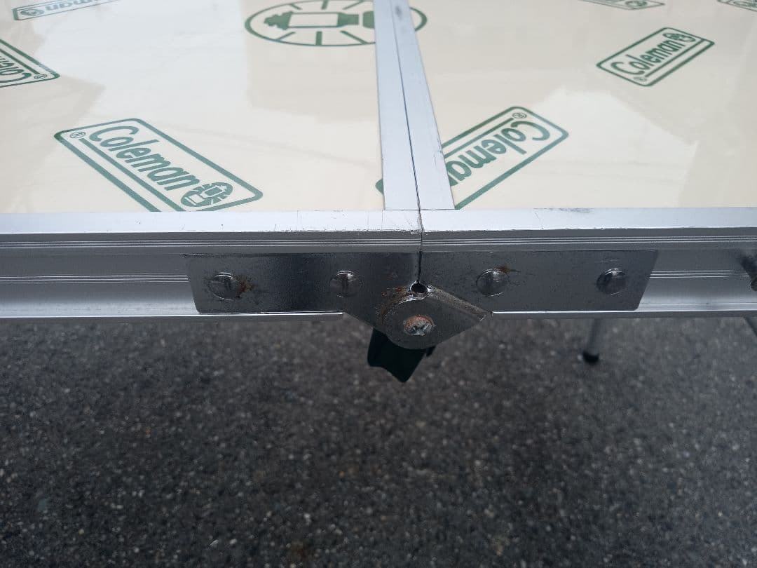 【Coleman】三折テーブル 美品